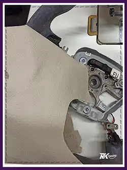 перетяжка подушки руля в москве