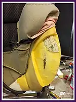 ремонт сидений автомобиля в москве